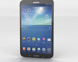 Samsung Galaxy Tab 3 8-inch Noir Modèle 3D