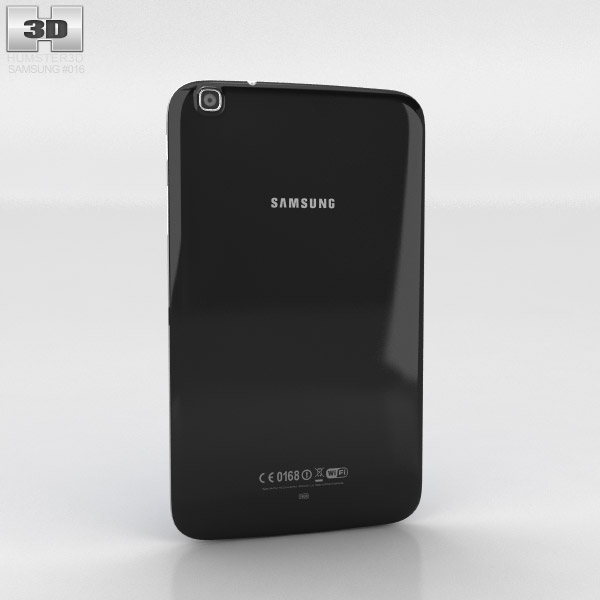 Samsung Galaxy Tab 3 8-inch Black 3d model