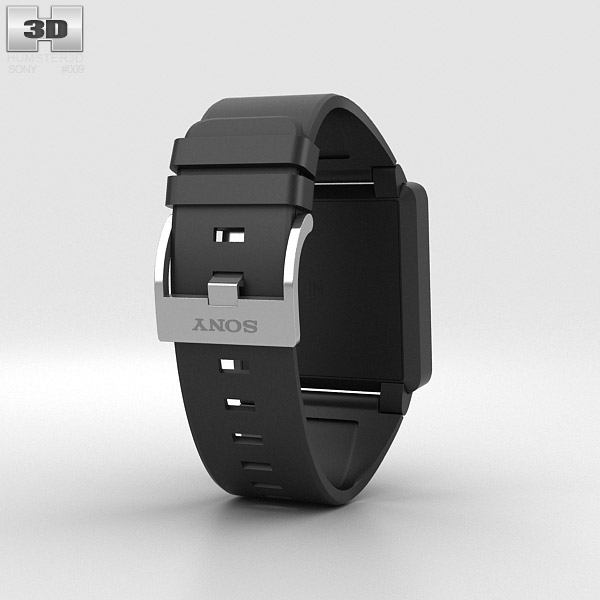 Sony Smartwatch 2 3d model