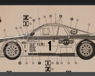 Lancia Rally Car 3d modeling tutorial 1