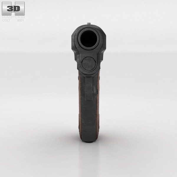 Colt M1911 3d Model Weapon On Hum3d 8980