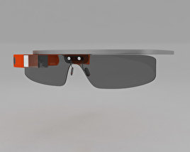Google Glass Modello 3D