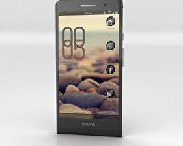 Huawei Ascend P6 Black 3D model