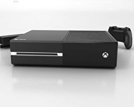 Microsoft X-Box One 720 with Kinect 3D model