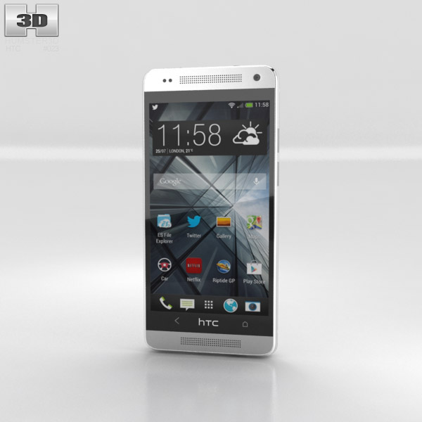 HTC One Mini 3D模型