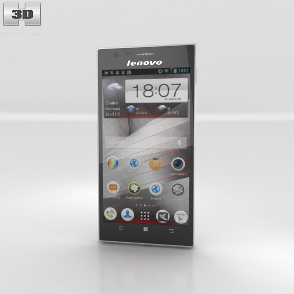 Lenovo IdeaPhone K900 3D-Modell