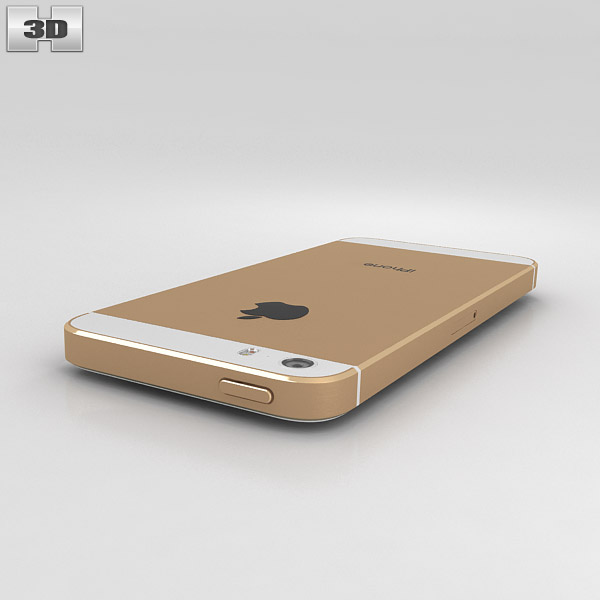 Apple Iphone 5s Gold 3d Model Electronics On Hum3d
