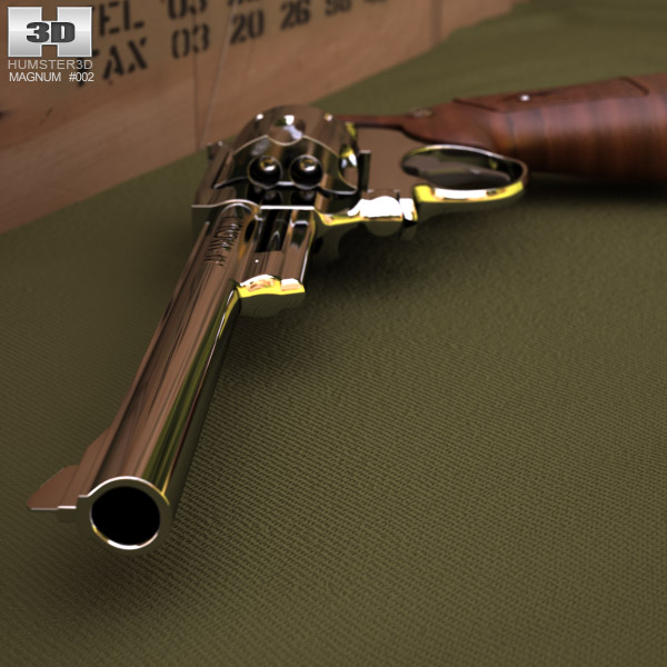 Smith & Wesson Model 29 8 inch 3D model