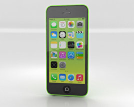Apple iPhone 5C Green 3D 모델 