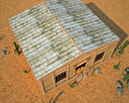 Wild West RailStation Saloon 02 Set 3D模型