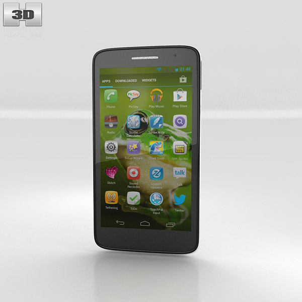 Alcatel One Touch Scribe Modelo 3d