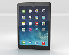 Apple iPad Air Space Gray Cellular Modello 3D