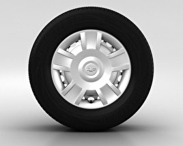 Chevrolet Aveo Roda de 14 polegadas 001 Modelo 3d