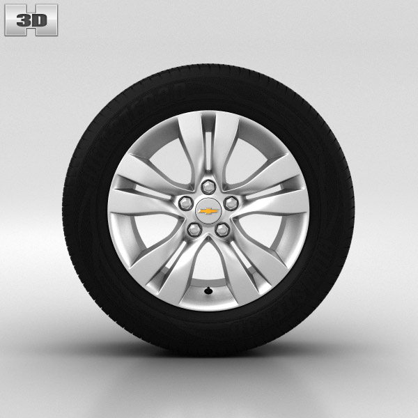 Chevrolet Cruze Wheel 17 inch 002 3D model