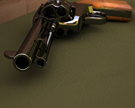 Colt Single Action Army M1873 Modello 3D