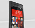 HTC Windows Phone 8X Graphite Black 3Dモデル
