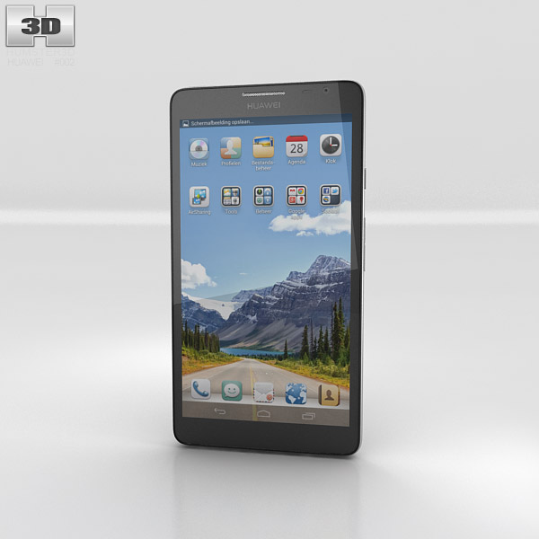 Huawei Ascend Mate 3D 모델 