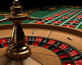Casino Roulette Table 3d model