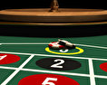 Casino Roulette Table 3d model
