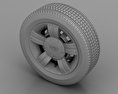 Daewoo Matiz Wheel 13 inch 002 3d model