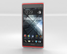 HTC Desire 600 Weiß 3D-Modell