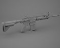 Heckler & Koch HK417 3d model