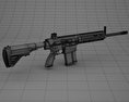 H&K HK417 3Dモデル