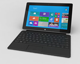 Microsoft Surface 2 with Type Cover 3D model