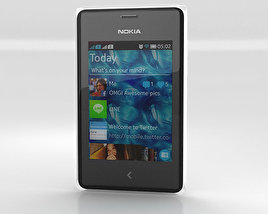 Nokia Asha 502 3Dモデル