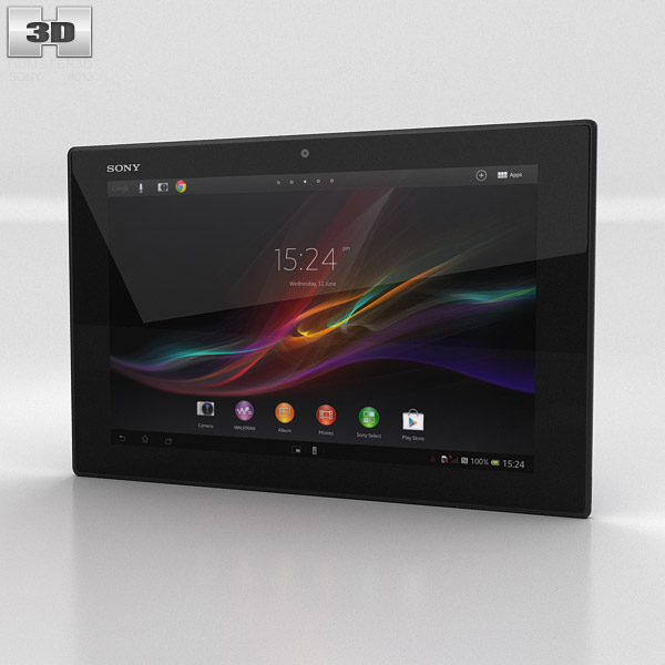 Sony Xperia Tablet Z Modelo 3D