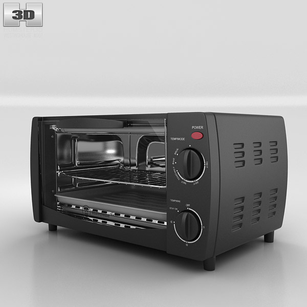 Toaster Oven Westinghouse WTO1010B 3D model