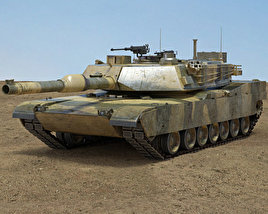 M1A2 Abrams 3D-Modell