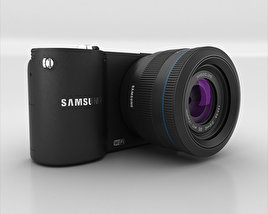 Samsung NX1000 3Dモデル