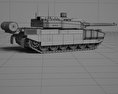 Leclerc tank 3d model