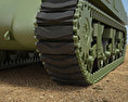 M4A2 Sherman 3D-Modell