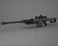Barrett M82A1 3d model