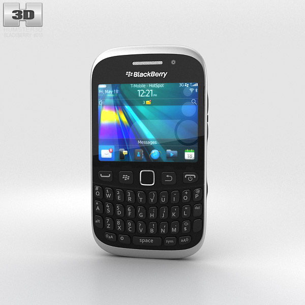 BlackBerry Curve 9315 3Dモデル