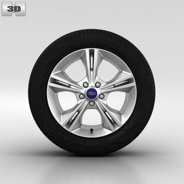 Ford Focus Wheel 16 inch 002 3D model