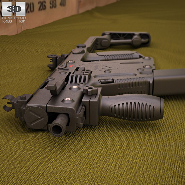 KRISS Vector衝鋒槍 3D模型