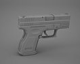 Springfield Armory XD (HS2000) 3.5 inch sub-compact 3D-Modell