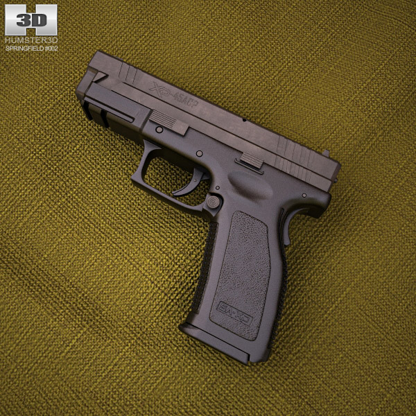 Springfield Armory XD (HS2000) 4 inch Modèle 3D
