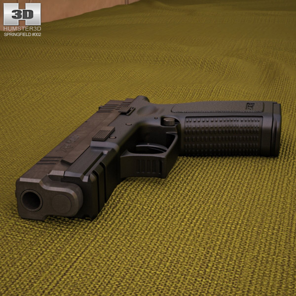 Springfield Armory XD (HS2000) 4 inch 3d model