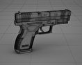 Springfield Armory XD (HS2000) 4 inch compact 3d model