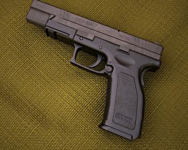 Springfield Armory XD (HS2000) 5 inch 3Dモデル