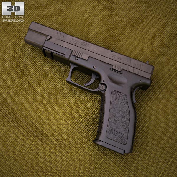Springfield Armory XD (HS2000) 5 inch Modèle 3D