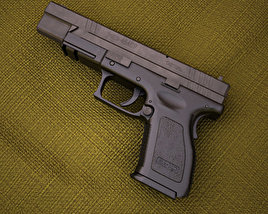 Springfield Armory XD (HS2000) 5 inch compact Modelo 3d