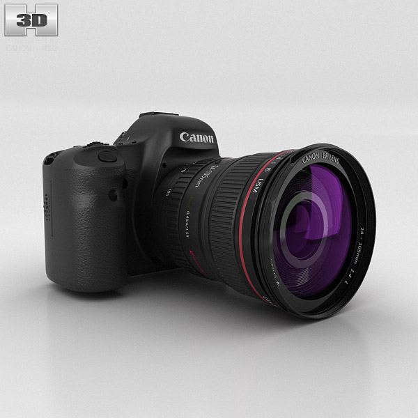 Canon EOS 6D 3Dモデル