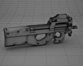 FN P90衝鋒槍 3D模型