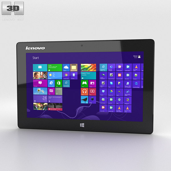 Lenovo Miix 10 Tablet 3D model