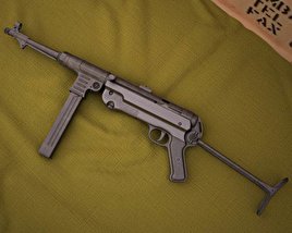 MP 40 Modelo 3d